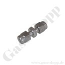 Verschraubung gerade - RVS 1/16" x RVS 1/16" -...