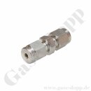 Verschraubung gerade - RVS 1/8" x RVS 1/8" -...