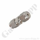 Verschraubung gerade - RVS 1/8" x RVS 1/8" -...