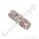 Verschraubung gerade - RVS 3 mm x RVS 3 mm -...