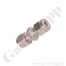 Verschraubung gerade - RVS 6 mm x RVS 6 mm -...