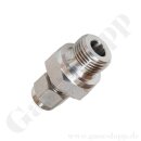 Einschraubverschraubung - RVS 1/4" x G 3/8" AG...