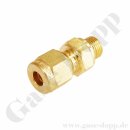 Einschraubverschraubung - RVS 6 mm x G 1/8" AG -...