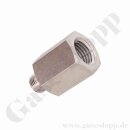 Reduzierung G 1/8" AG x 1/4" NPT IG - 448 bar - Edelstahl