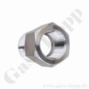 Reduzierung 1" NPT AG x 3/4" NPT IG - 317 bar - Edelstahl - Adapter NPT Aussengewinde x NPT Innengewinde