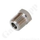 Reduzierung 1/2" NPT AG x 1/4" NPT IG - 455 bar - Edelstahl - Adapter NPT Aussengewinde x NPT Innengewinde