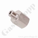 Reduzierung 1/8" NPT AG x G 1/4" IG - 448 bar -...