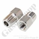 Reduzierung 1/8" NPT AG x G 1/8" IG - 448 bar -...