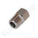 Reduzierung 1/2" NPT AG x G 1/4" IG - 455 bar -...