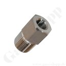 Reduzierung 1/2" NPT AG x G 1/4" IG - 455 bar -...