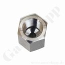 Reduzierung 1/16" NPT AG x 1/8" NPT IG - 448 bar - Edelstahl - Adapter NPT Aussengewinde x NPT Innengewinde