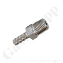 Schlauchtülle 6 mm x 1/4" NPT AG - Gewindetülle mit Schlauchanschluss / Aussengewindetülle Edelstahl