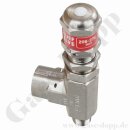 Sicherheitsüberdruckventil - einstellbarer Ansprechdruck 206 - 275 bar - IN 1/4" NPT AG - OUT 1/4" NPT IG - Edelstahl