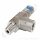 Sicherheitsüberdruckventil - einstellbarer Ansprechdruck 24 - 51 bar - IN 1/4" NPT AG - OUT 1/4" NPT IG - Edelstahl