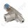 Sicherheitsüberdruckventil - einstellbarer Ansprechdruck 24 - 51 bar - IN 1/4" NPT AG - OUT 1/4" NPT IG - Edelstahl
