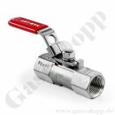 Kugelhahn Edelstahl max. 137 bar - beidseitig NPT...