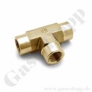 T-Stück 1/8" NPT - IG-IG-IG - T-Muffe 3 x...