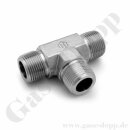 T-Stück 1/8" NPT - AG-AG-AG - T-Verschraubung -...