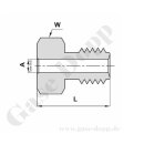 Druckschraube 1/16" - passend für  1/16"...