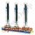 Filtereinheit FS 3-fach - Grundplatte 3-fach mit 1/4" NPT Anschlüssen + 3 x Kartuschen zur Filtrierung von Feuchtigkeit Kohlenwasserstoffen - max. 7 l/min 11 bar - GCE Druva B1030