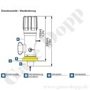 Wandabdeckung für G 3/8" Anschluss für...