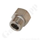 Reduzierung W21,8x1/14" LH AG x M19x1,5 LH IG - DIN...