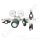 Flaschendruckminderer Schwefeldioxid 50 bar 1-stufig bis 3 bar regelbar - Anschluss G 5/8" DIN 477-1 Nr.7 - Ausgang: 6mm KRV mit Absperrventil - EPDM - Edelstahl 6.0 - GCE DruvaPUR - CSLH0SJ