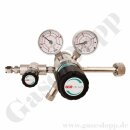 Flaschendruckminderer Pr&uuml;fgas 200 bar 2-stufig 0,1...