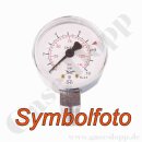 Manometer Ø 50 mm 0 - 10 bar / 6 bar - 1/4"...