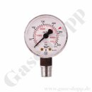 Manometer Ø 50 mm 0 - 400 bar / 300 bar -...