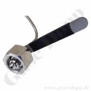 Wendelleitung Rohr Ø 6 mm Edelstahl 300 bar - DIN 477-5 Nr.54 - W30x2" IG ÜM x 1/4" NPT AG - inerte Gase Argon Helium Stickstoff - Länge 900 mm - GCE H27516760