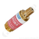 Sicherheitseinrichtung Flammenrückschlagsicherung Wasserstoff / Methan / Sauerstoff - IN 1/4" NPT AG / OUT 1/4" NPT IG - max. 12 bar - Messing - GCE Druva FS500 B000614