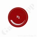 Aufkleber H2 = Wasserstoff für Handrad Beschriftung...