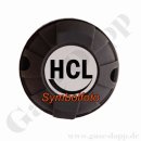 Aufkleber HCL = Chlorwasserstoff für Handrad...