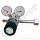 Flaschendruckminderer Helium Xenon 200 bar 2-stufig 0,2 bis 2,0 bar (a) AbsolutDruck regelbar - vakuumtauglich - Anschluss W21,8x1/14" DIN 477-1 Nr.6 - Ausgang KRV 6 mm - FKM - 3 m³/h - Messing verchromt 6.0 - GCE Druva CPLAVDJ