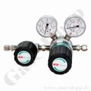 Leitungsdruckminderer bis 200 bar regelbar - Eingang max. 300 bar Rechts - 1-stufig - IN KRV 8 mm - OUT Absperrventil mit KRV 8 mm - 6 Port - ohne Sicherheitsüberdruckventil - Messing verchromt 6.0 - GCE Druva LPLH0SJ