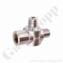 T-Stück 1/4" NPT - 1 x NPT 1/4 IG X 2 x NPT 1/4...