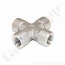 KreuzStück - 4 x Innengewinde 1/4" NPT IG - 455...