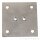 Wandaufbauplatte - 100 x 100 x 3 für Labor Entnahmedruckminderer Serie EMD 3100 400 - Wandplatte Edelstahl - GCE DRUVA PLATE - MVA 400 W