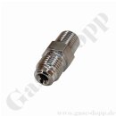 Doppelnippel 1/4" HTC AG x 1/4" NPT AG - 690 bar - HTC HAM-LET - 100 % kompertibel zu VCR Swagelok - Edelstahl