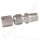 Aufschraubverschraubung vormontiert - RVS 1/4" x 7/16"-20 UNF IG - Schlauchadapter - Edelstahl - HAM-LET