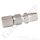 Aufschraubverschraubung vormontiert - RVS 1/4" x 7/16"-20 UNF IG - Schlauchadapter - Edelstahl - HAM-LET