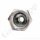 Aufschraubverschraubung vormontiert - RVS 1/4" x 7/16"-20 UNF IG - Schlauchadapter - Edelstahl - HAM-LET