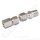 Aufschraubverschraubung vormontiert - RVS 1/4" x 7/16"-20 UNF IG - Schlauchadapter - Edelstahl - HAM-LET