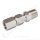 Aufschraubverschraubung vormontiert - RVS 1/4" x 7/16"-20 UNF IG - Schlauchadapter - Edelstahl - HAM-LET