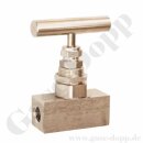 Nadelventil - IN / OUT G 1/4" IG - gerader Durchgang...