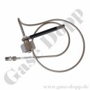 Wendelleitung Rohr Ø 6 mm Edelstahl 200 bar - DIN 477-1 Nr.9 - Sechskantanschluss G 3/4" IG ÜM x 1/4" NPT AG - Sauerstoff synthetische Luft - Länge 900 mm - GCE DRUVA H27436764