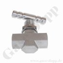 Nadelventil - IN / OUT 1/4" NPT IG - gerader...