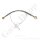 Edelstahlwellschlauch DN6 300 bar - Anschlüsse 1/4" NPT AG x 1/4" NPT AG - mit Fangleine - Sauerstoff geeignet - Länge 900mm lang - GAS ARC