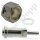 Flaschenanschluss JIS 26R W26x1/14"  x 1/4" RST / Tube Stub - JIS B 8246 - Länge 2,5" 64 mm - 7.0 UHP - BWO / BW - Edelstahl